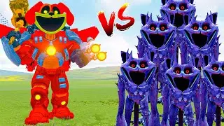 NEW EVOLUTION MECHA TITAN DOGDAY VS 100 EVOLUTION TITAN CATNAP POPPY PLAYTIME CHAPTER 3  Garry's Mod