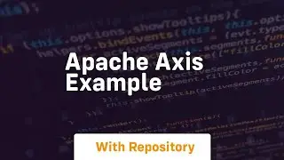 apache axis example
