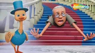 Goosy Goosy Gander 3D Rhyme | 3D Animation English Rhyme for Kids | English Rhyme
