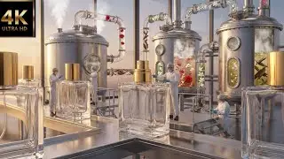 &ldquo;Inside the modern  Factory: From Rare Herbs to Luxury Perfume Bottles&rdquo;(Full Process)