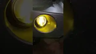 Mahendra thar  twin colours projector fog light installed