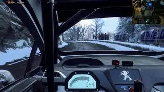 Dirt Rally 2.0 No Assists Peugeot FWD (slow but clean)