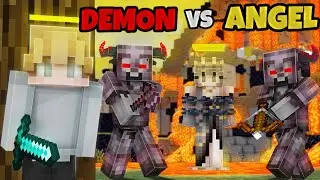 Minecraft Can I Save the Angles?The WAR ANGELS VS DEMONS