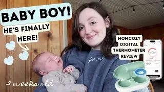 Baby #2 Is FINALLY HERE! Review of Momcozy Digital Thermometer