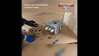 Packing Seals maintenance on piston pumps