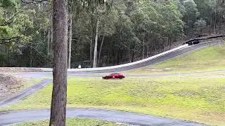 Toyota 86 run Mt Cotton Hillclimb circuit