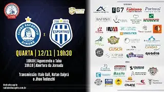 🔴AO VIVO | Aimor&eacute; x Esportivo - Copa FGF - Quartas de Final - Jogo de Ida - 11/11/2025