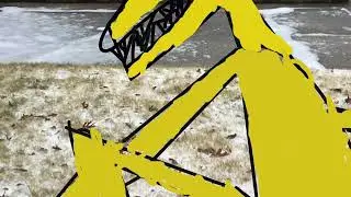 Full explaining of the yellow cartoon dog