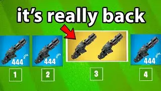 The Best Weapon is Back