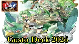 Gusto Deck 2026 OCG #yugioh #deckprofile #yugiohcommunity #deck 