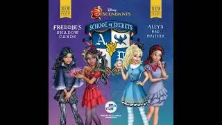 Disney Descendants: School of Secrets: Books 2 & 3: Freddie's Shadow Cards & Ally's Mad Mystery