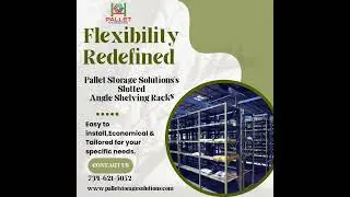 Maximize Your Storage with Slotted Angle Shelving Racks! 📦✨ #WarehouseStorage #ShelvingSolutions