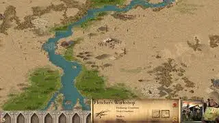 Stronghold Crusader DE - Mission 33 (Misty River) - VERY HARD | 2k Gold vs 2 Rich Richards!