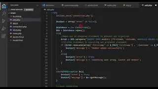 Creating a CRUD Operation using PHP/PDO and Ajax with Bootstrap/Modal Tutorial Demo