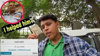 I helped him ₹500 || DriveU earning 804 || @Iwork4you14