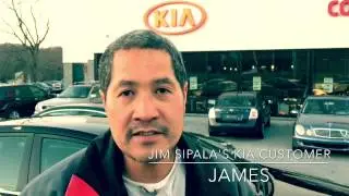 James got a deal at Jim Sipala's Kia!