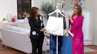 Юбка-шорты Susan Graver Courtside Social Liquid Knit Scallop на QVC