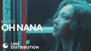 K.A.R.D - Oh Nana (Line Distribution)