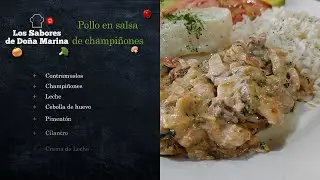 Comercial Pollo en salsa de Champi&ntilde;ones