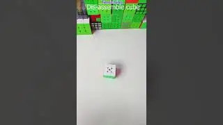 How to setup 3x3 Rubiks cube (Meilong  3x3 ) #shorts