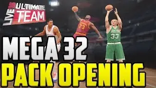 NBA Live 16 Ultimate Team Gameplay Ep 1: Mega 32 Pack Opening!!!
