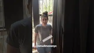 Same day move in New York done with a smile. Thanks to SMALLMOVENYC #smallmovenyc #movingday #move