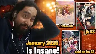 JANUARY 2026 Will Change Anime Forever! (JJK S3, Oshi no Ko S3, Frieren S2)