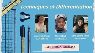 &ldquo;Math Magic: Turn Any Function into a Derivative!&rdquo;- Techniques of Differentiation MAT183 #calculusA