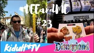 DEEandME #23 We Meet DisneyiRLTV / Pin Shopping in Frontierland