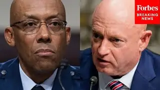 Mark Kelly Questions Joint Chiefs Chair Nominee About Military&rsquo;s Close Air Support Capability