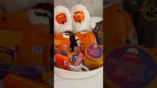 make a boo basket for a friends bday with me! 👻💗 #subscribe #aesthetic #fall #haul #boobasket #fyp