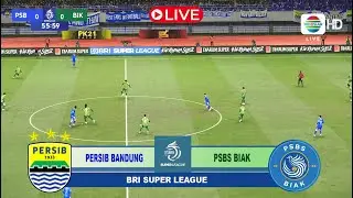 🔴LIVE  PERSIB BANDUNG VS PSBS BIAK BRI SUPER LEAGUE 2025 SIMULASI GAME