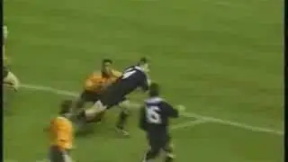 George Gregan game saving tackle on Jeff Wilson