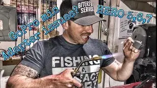 GoPro Hero 5/6/7 mic ADAPTER issues? TRY THIS