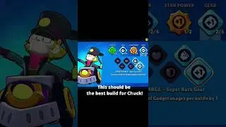 Maxing out Chuck!😎   #brawlstars #viral #chuck #maxing #starpower #gadget #gear