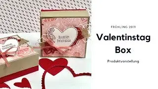 ❣️Valentinstag  Geschenkverpackung mit Herzen von Stampin' Up!  Anleitung
