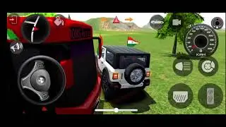 Доллар (песня) Новый автомобильный симулятор 3D Mahindra Фиолетовый Thar😈 Вождение - Индийский ав...