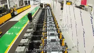 Machines for the production of C, Z, U Omega Sigma profiles | rack upright roll forming machine