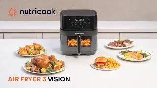 Nutricook Air Fryer 3 Vision 5.7L Black