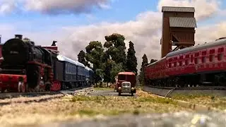 August 2023 Update Including Cab Ride, Bradford Exchange Hogwart's Express #modelrailroad #modelrail