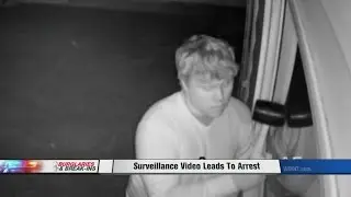 Surveillance Video Leads To Arrest