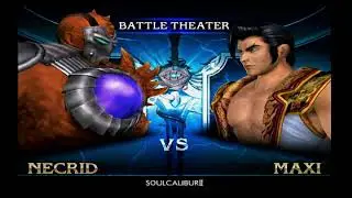 Soul Calibur II (GameCube) &mdash; Necrid против Maxi IV