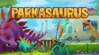 Let's Play Parkasaurus! Tropical Island and Stegos!