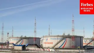 Russia Investigating Fires At Oil Depot Near Ukrainian Border