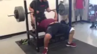 james encinas bk amputee 1st bench show 435lbs