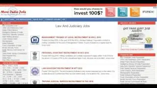Law and Judiciary Jobs