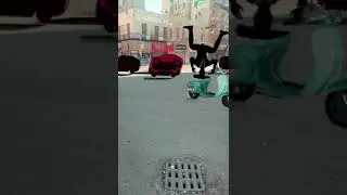 Car glitch in Real life #viral #shorts #funny #meme #cgi #vfx #art #blender #egypt