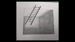 3D pencil drawing