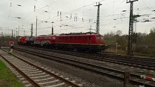 202 330-7 mit 140 070-4 & 225 094-2 Rail Cargo Carier [ex EBM] Rangierfahrt