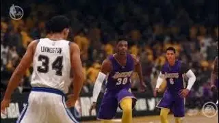 NBA Live 18 - New Jerseys! LA Lakers vs Golden State Warriors - 4th Qrt - PS4 PRO 1080p - HD
